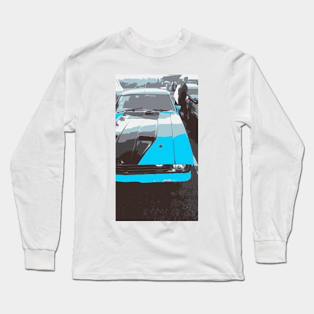 ford_gt-351 Long Sleeve T-Shirt by 5thmonkey